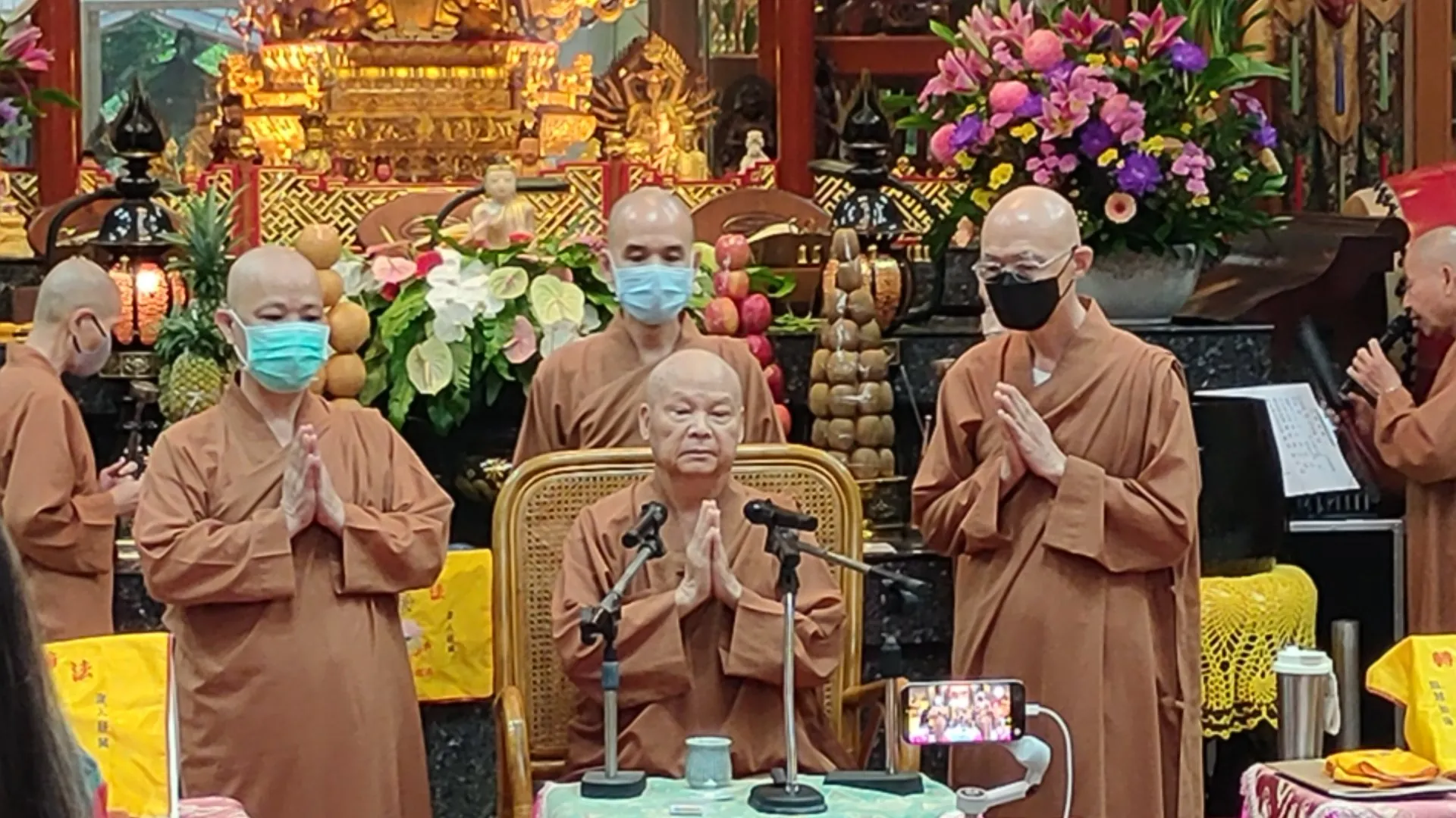 大願法師主法